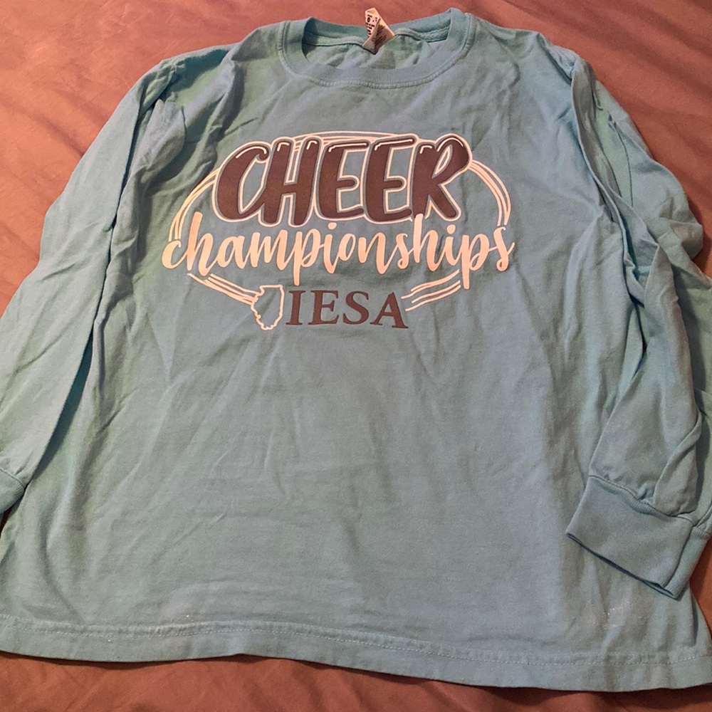 iesa cheer championship long sleeve